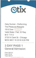 Chicago Ticket 2016